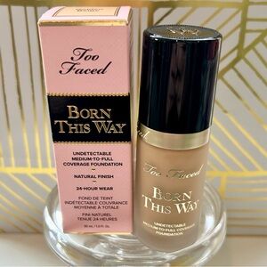 ✨Too Faced Born This Way Foundation Golden Beige | New in Box | Full Size✨